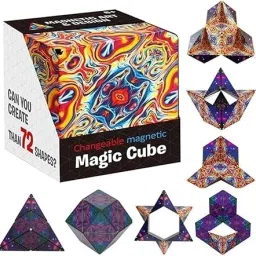 Shape Shifting Box Cube with 36 Rare Earth Magnets - Unleash Your Creativity-image-28