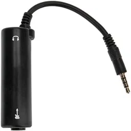 Mobile Ampli Tube Guitar Interface Adapter, Phone/Guitar Tone Converter Receiver Audio Interface-17