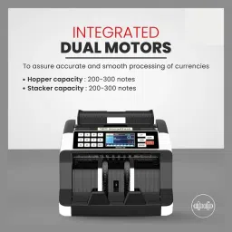 STS B-22 Triple Display Mix Note Value Counting Machine Fully Automatic Note Counting Machine image 3