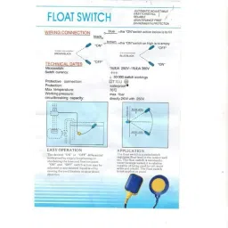 GoodsBazaar Cable Float Switch 3Mtr Automatic Water Level Controller Wired Sensor Security System image 4