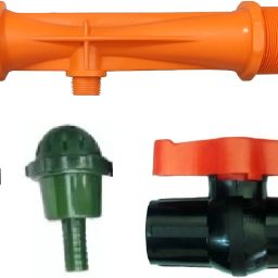 Water Irrigation Venturi Fertilizer Injector 2" Wdth Threaded Lenth 12 Inch 1Set Drip Irrigation Kit-image-0