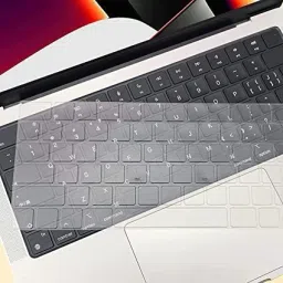 Saco Keyboard Cover for New MacBook Air 13.6" M2 A2681 Chip(2022)/Pro A2442 A2485 M1 Chip Max 16"(2021) Keyboard Skin image 3