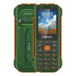ikall I Kall K99 Pro Tough Multimedia Keypad Phone | 2.4" Screen, 4 SIM Compatibility, Rugged & Durable Build, 2500mAh Battery with Powerbank Feature (Green) image 1