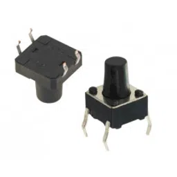 Push Button Switch - 12mm - 4 pin - Tactile/Micro Switch - 10mm Height-38