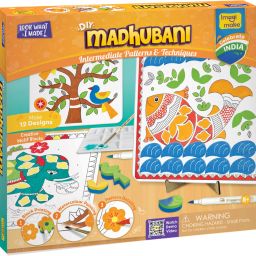 DIY Madhubani Art Kit | Make 12 Paintings-image-48