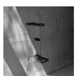Proaim napRig Wall/Door Rack for C-Stands. Includes Base & Top Hanger WR222 Camera Rig image 5