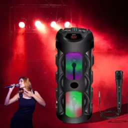 DRUMSTONE Bluetooth Speaker: Powerful Dual Woofers for Deep Bass Clear Sound 4.3 W Bluetooth Party Speaker image 3