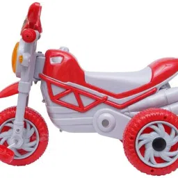 Mini Bullet Tricycle for Kids,Smart Plug n Play Kids Ride on with Storage Space KriPREMIUM BULLET-RED Tricycle-18