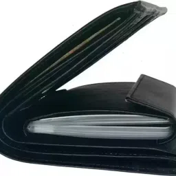 Men Casual Black Artificial Leather Card Holder-picture-12