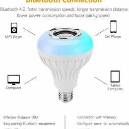 INFINITE MULTI COLOR LED BULB Smart Bulb image 2