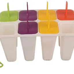 puthak Manual Ice Cream Maker Multicolor Plastic Ice Cube Tray image 4