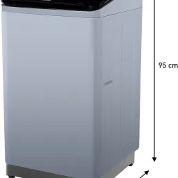 panasonic 7 kg Fully Automatic Top Load with In-built Heater Silver image 2