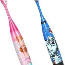 SARASI Unique Vibration Toothbrush With Additional Head For Kids[Random Color, Pack 1] Electric Toothbrush-image-36
