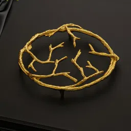 Earthy Roots Gold Trivet-40
