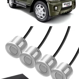 EB258 White Car Reverse Parking Sensor with LED Display 4 Sensor A258 Parking Sensor-image-86