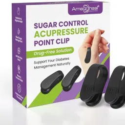 takemesales Pack of 4 Sugar Control Acupressure Clip for Diabetics Sugar Control Bp Monitor Cuff-14