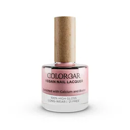 Colorbar Joyful Tone High Gloss Vegan Nail Lacquer with Biotin 8ml - Sugar Doe 11-26
