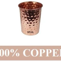 Stylish Dotted Copper Glass(100% Copper)JG0.18 Glass Water/Juice Glass-13