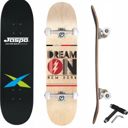 Vintage Fully Assembled 7 Layer Canadian Maple Professional Skateboard 31 inch x 8 inch Skateboard-3