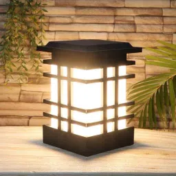superscape outdoor lighting Grey Mild Steel Gate Light-picture-14