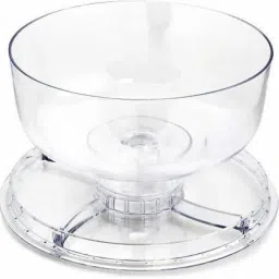 Plastic, Glass Cake Server-16