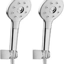 hand shower 3 - Modes, Focused power flow with Hose & clutch set of 2 pic 005 Handheld-image-54