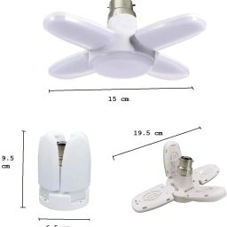 mervlex 28 W Basic Arbitrary B22 LED Bulb image 3