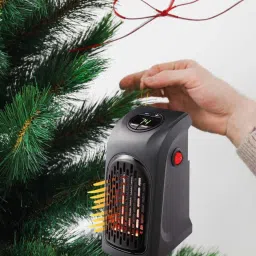 Electric Heater Fan Adjustable Timer Digital Display For Home Office Camper. Fan Room Heater-image-65