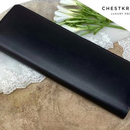 Men & Women Travel, Casual, Formal Black Artificial Leather Wallet - Regular Size-image-6