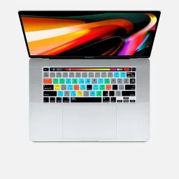 Saco Shortcuts Hotkey Silicone Keyboard Cover Protector for MacBook Pro 13 inch 2020 (Model A2289 / A2251 / A2338 M1 Chip) and for Pro 16"2019 (Model A2141) - Lightroom MacBook Pro 13 inch 2020 (Model A2289 / A2251 / A2338 M1 Chip) and for MacBook Pro 16”2019 (Model A2141) Keyboard Skin image 2