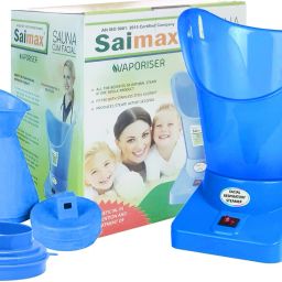 Saimax electric vaporizer steamer machine for facials, cough, cold and steam inhalation (vaporizer steamer blue) Vaporizer-44