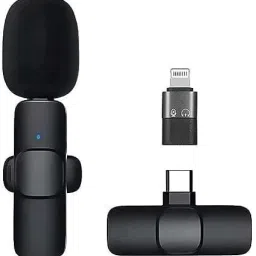 MGEdge Wireless K8 Mic, Mike for YouTube, Vlogging, Recording for Mobile #JustHere A2 Camera Microphone-4