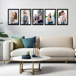 Solimo A4 Size Photo Frame Set of 5 | 14.22 inch Wall-Mount-image-7