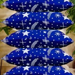 LUXURY Polyester Fibre Solid Sleeping Pillow Pack of 5-25