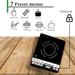 2000 W Induction Cooktop Push Button-0