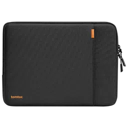 tomtoc Defender A13 Recycled Fabric Laptop Sleeve for 14 Inch Laptop (Military Grade Protection, Black)-image-88