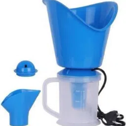 Pyzel 3 in 1 Steam Vaporizer, Nose Steamer, Cough Steamer, Nozzle Inhaler & Nose Vaporizer Bottle Warmer Vaporizer (Blue) Vaporizer-11