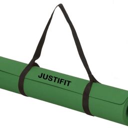 Yoga Mat for Men Women with Carry Strap Gym Workout Mat Exercise Yoga Mattress Green 4 mm Yoga Mat-image-69