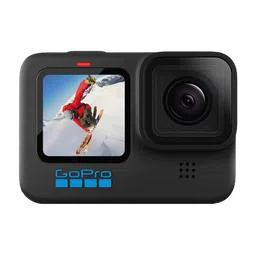 GoPro Hero10 5.3K and 23MP 60 FPS Waterproof Action Camera with Touch Screen (Black)-23