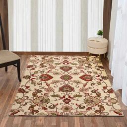 presto Cream Traditional Wool 5 ft x 7 ft Hand Tufted Carpet-picture-25
