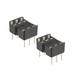 6 Pin IC Base (DIP) - 2 Pieces Pack-19