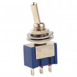 SPDT ON-OFF-ON Toggle Switch - 3Amp-13
