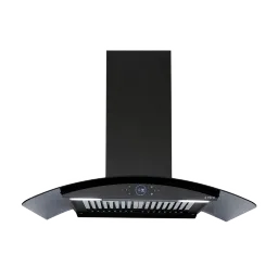 elica ISMART GLACE HAC BF LTW 75 NERO 75cm Ductless Wall Mounted Chimney with Capacitive Touch Controls (Black)-picture-35