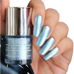 Gel Nail Polish Metallic Light Blue 8 ml - Aqua Frenzy-image-118