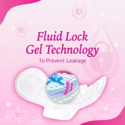 niine Naturally Soft Ultra Thin XL+ Napkin With 3 Layer Shield for HEAVY FLOW Sanitary Pad image 3