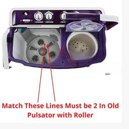 godrej Washing Machine Size Small (31 Centimeter) Pulsator Compatible with Godrej, LG, IFB, Multi-Brand, Code (PA02876) image 4
