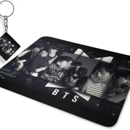 Morons Love Yourself - BTS with Keychain Mousepad-image-37