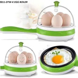 dherik tradworld 009-DTW-K Singal Layer Egg Boiler With Handle Steamer Electric Egg Cooker BWT Egg Cooker- 7 Egg Egg Cooker image 2