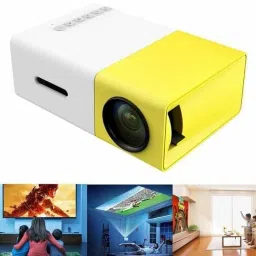 RHONNIUM 400 lm LED Corded & Cordless Mobiles Portable Projector-26