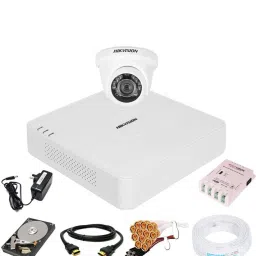 HIKVISION 4 Channal HD DVR 1080p 1Pcs,Indoor Camera 2 MP 1Pcs,500 GB Hard Disk,Full combo set Security Camera-13